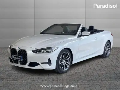 Usata BMW 420 Cabriolet Comfort Edition 190 CV (139 kW) 2023 Bianco Cabrio