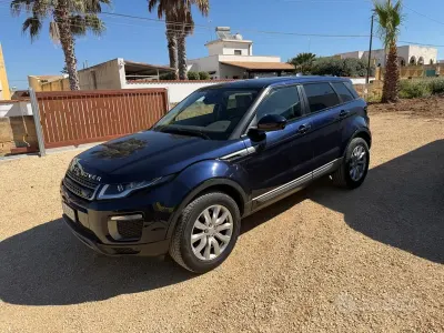 Usata Land Rover Range Rover evoque HSE 180 CV (132 kW) 2017 Blu Coupé