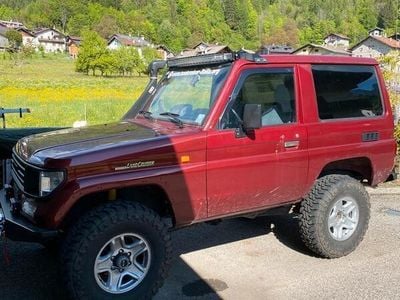 Usata Toyota Land Cruiser 125 CV (91 kW) 1996 Rosso SUV