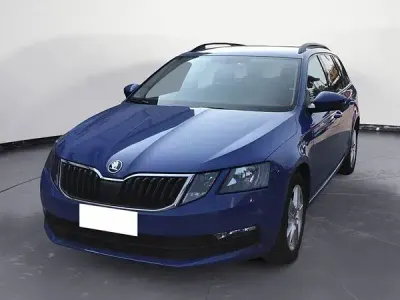Occasion Skoda Octavia G-TEC Executive 131 PK (96 kW) 2019 Blauw Stationwagen