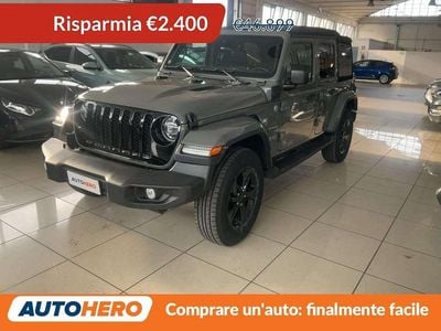 Usata Jeep Wrangler Sahara 272 CV (200 kW) 2022 Grigio SUV