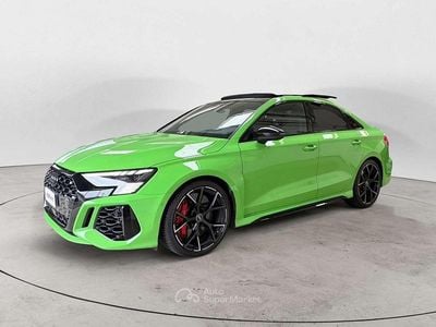 Usata Audi RS3 Ambiente 400 CV (294 kW) 2022 Verde Berlina
