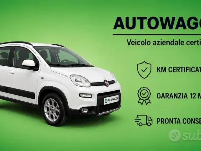 Usata Fiat Panda 4x4 S 86 CV (63 kW) 2021 Bianco Utilitaria