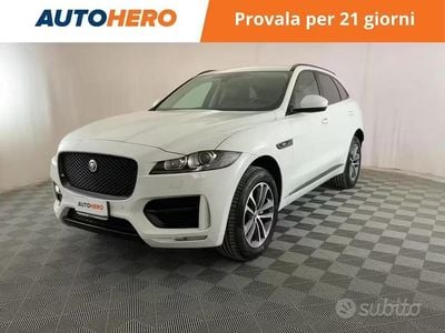 Usata Jaguar F-Pace R-Sport 180 CV (132 kW) 2016 Bianco SUV