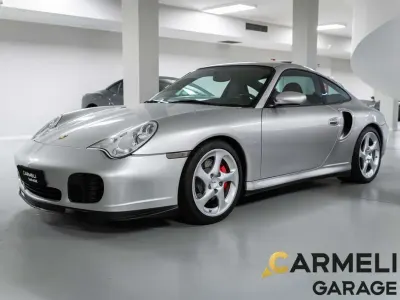 Usata Porsche 996 Turbo 420 CV (308 kW) 2002 Argento metallizzato Coupé