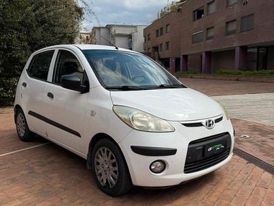 Usata Hyundai i10 Style 63 CV (46 kW) 2009 Bianco Utilitaria