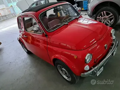 Usata Fiat 500 1960 Rosso Utilitaria