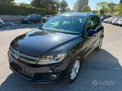 Usata VW Tiguan Style 140 CV (102 kW) 2011 Nero SUV