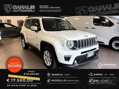 Usata Jeep Renegade Limited 131 CV (96 kW) 2022 Bianco SUV