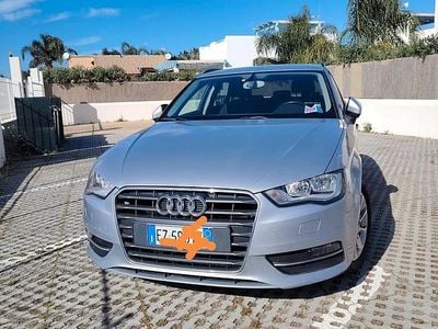 Usata Audi A3 Business 110 CV (80 kW) 2015 Grigio Berlina