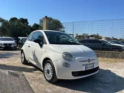 Usata Fiat 500 75 CV (55 kW) 2008 Bianco Berlina