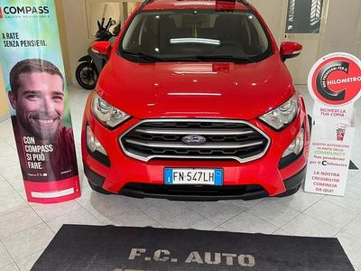Usata Ford Ecosport Titanium 99 CV (72 kW) 2018 Rosso SUV
