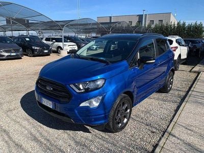 Usata Ford Ecosport ST-Line 125 CV (91 kW) 2018 Blu SUV