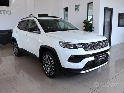 Usata Jeep Compass Limited 130 CV (95 kW) 2021 Bianco SUV
