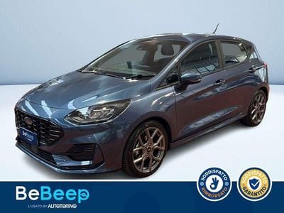 Usata Ford Fiesta ST-Line 125 CV (91 kW) 2023 Grigio scuro metallizzato Utilitaria