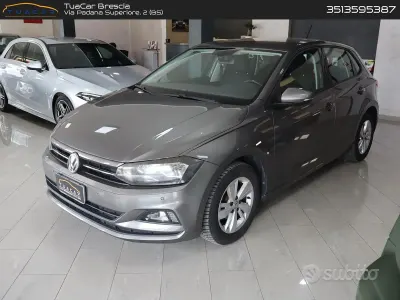 Usata VW Polo Comfortline 80 CV (58 kW) 2019 Grigio Utilitaria