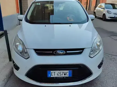 Usata Ford C-MAX 95 CV (69 kW) 2014 Bianco Monovolume
