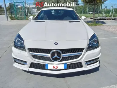 Usata Mercedes SLK250 AMG 204 CV (150 kW) 2013 Bianco Cabrio