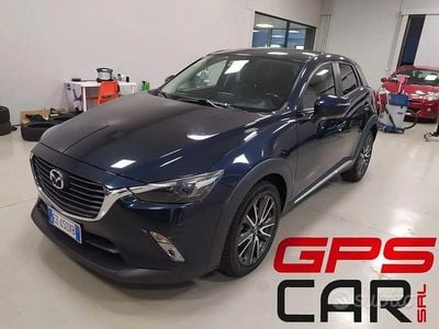 Usata Mazda CX-3 Exceed 105 CV (77 kW) 2015 Blu SUV