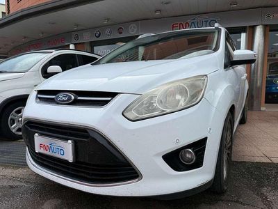 Usata Ford C-MAX Titanium 116 CV (85 kW) 2013 Bianco Monovolume