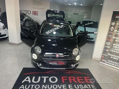 Usata Fiat 500 Lounge 69 CV (50 kW) 2017 Nero Berlina