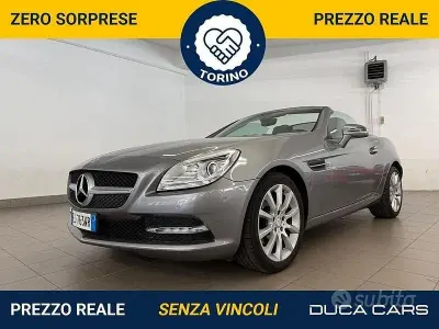 Usata Mercedes SLK200 AMG Edition 1 184 CV (135 kW) 2011 Grigio Cabrio