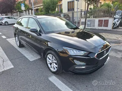 Usata Seat Leon ST Style 116 CV (85 kW) 2023 Nero Station wagon
