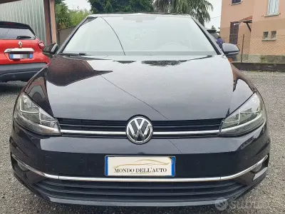 Usata VW Golf VII Business 110 CV (80 kW) 2018 Nero Berlina