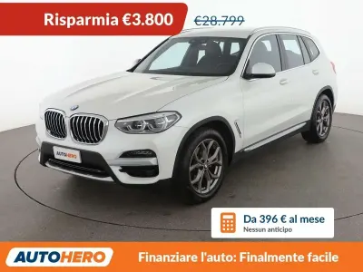 Usata BMW X3 xLine 190 CV (139 kW) 2021 Bianco SUV