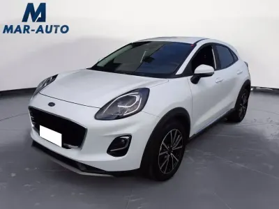 Begagnad Ford Puma Titanium S 125 HK (91 kW) 2023 Vit SUV