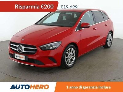 Rosso Usata 2019 Mercedes B180 Progressive Monovolume | 19.499 € (Ottimo prezzo)