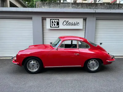 Usata Porsche 356 C 95 CV (69 kW) 1964 Rosso Coupé