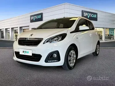 Usata Peugeot 108 Active 72 CV (52 kW) 2020 Bianco Utilitaria