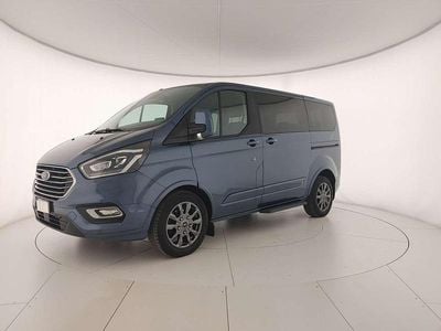 Usata Ford Tourneo Custom Titanium 185 CV (136 kW) 2021 Blu Furgone