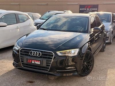 Usata Audi A3 116 CV (85 kW) 2014 Nero Berlina