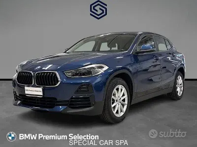 Begagnad BMW X2 Advantage 150 HK (110 kW) 2022 Blå SUV