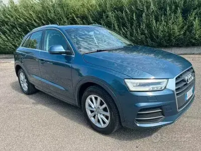 Usata Audi Q3 150 CV (110 kW) 2015 Blu SUV