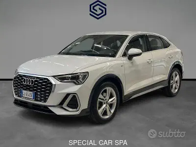Usata Audi Q3 Sportback S-Line 150 CV (110 kW) 2022 Bianco SUV