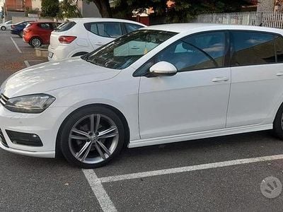 Usata VW Golf VII R 125 CV (91 kW) 2017 Bianco Utilitaria