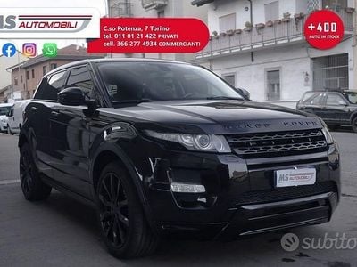 Usata Land Rover Range Rover evoque Pure 241 CV (177 kW) 2012 Nero SUV