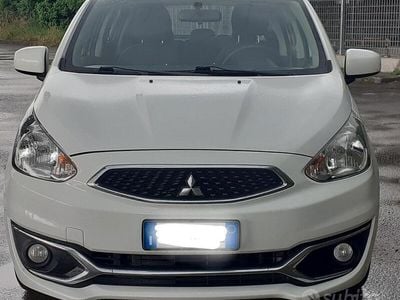 Usata Mitsubishi Space Star Invite+ 71 CV (52 kW) 2017 Bianco Utilitaria