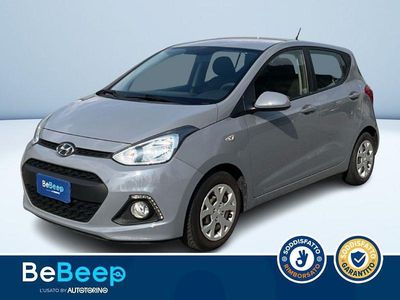 Usata Hyundai i10 67 CV (49 kW) 2015 Grigio metallizzato Utilitaria