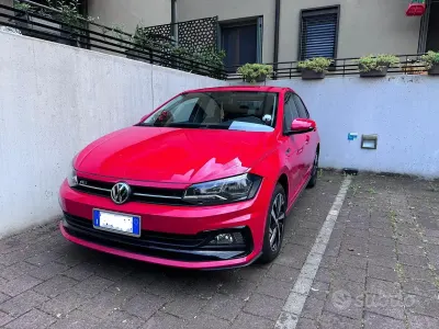 Usata VW Polo 95 CV (69 kW) 2019 Rosso Utilitaria