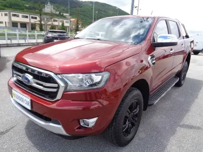 Usata Ford Ranger Limited 170 CV (125 kW) 2021 Rosso Pick-up