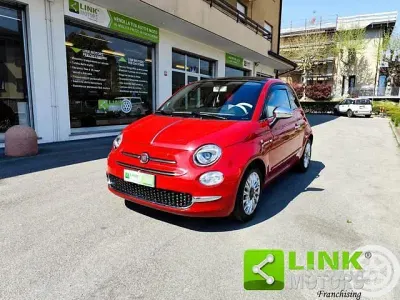 Begagnad Fiat 500 Lounge 95 HK (69 kW) 2019 Röd Halvkombi