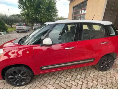 Usata Fiat 500L Lounge 85 CV (62 kW) 2015 Rosso Monovolume