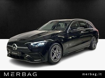 Usata Mercedes C220 Premium 200 CV (147 kW) 2022 Nero Station wagon