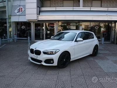 Usata BMW 116 M Sport 109 CV (80 kW) 2018 Bianco Utilitaria