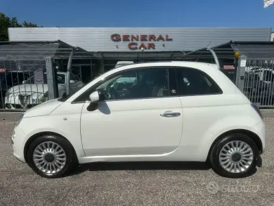 Usata Fiat 500 Lounge 69 CV (50 kW) 2009 Bianco Cabrio
