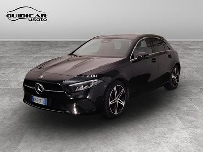 Usata Mercedes A180 Advanced 116 CV (85 kW) 2023 Nero Berlina